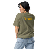 Clamtown Thanksgiving Tee — military green — woman back